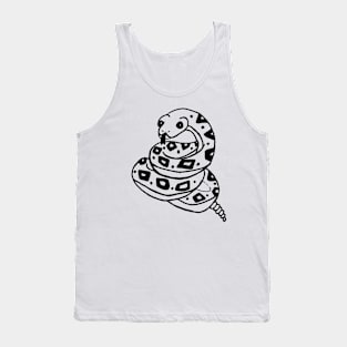 Inktober Snake - Large Design Tank Top